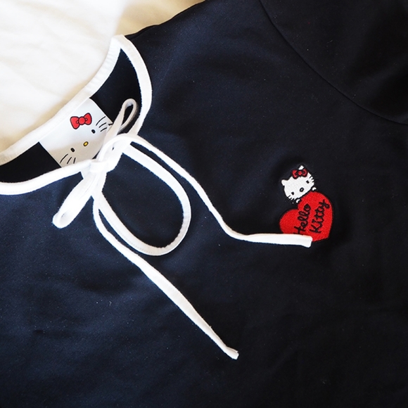 **SOLD** Lazy Oaf x Hello Kitty Keyhole Dress, Sz. S - Picture 13 of 14